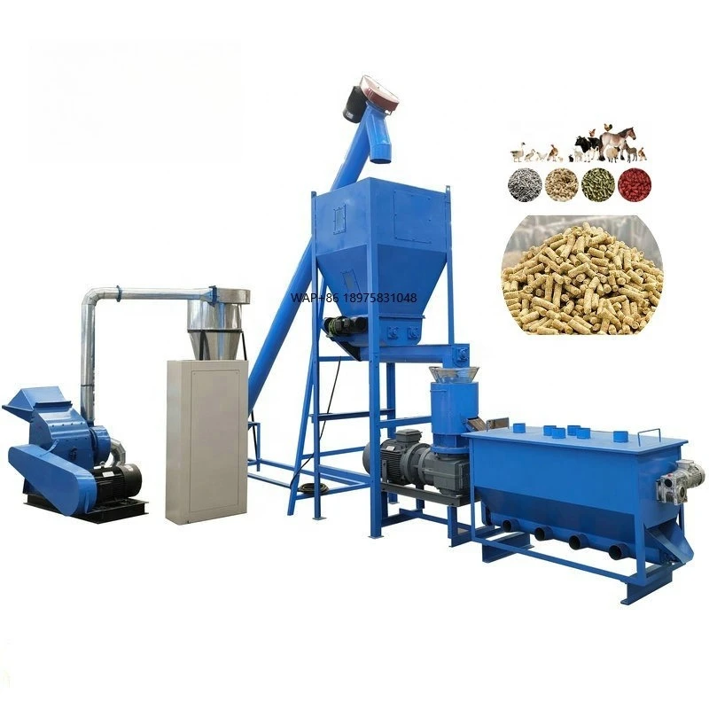 High Capacity Dog Rabbit Fish Pet Food Grass Pellet Machine for Sale