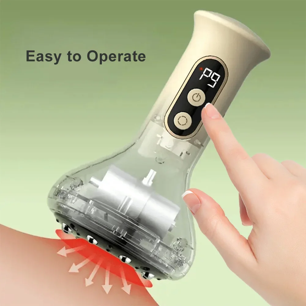 9 Gears Electric Cupping Therapy Massager Vacuum Suction Cups Adjustable Therapy Cupping Guasha Massage Tool Muscle Stimulator - Image 5