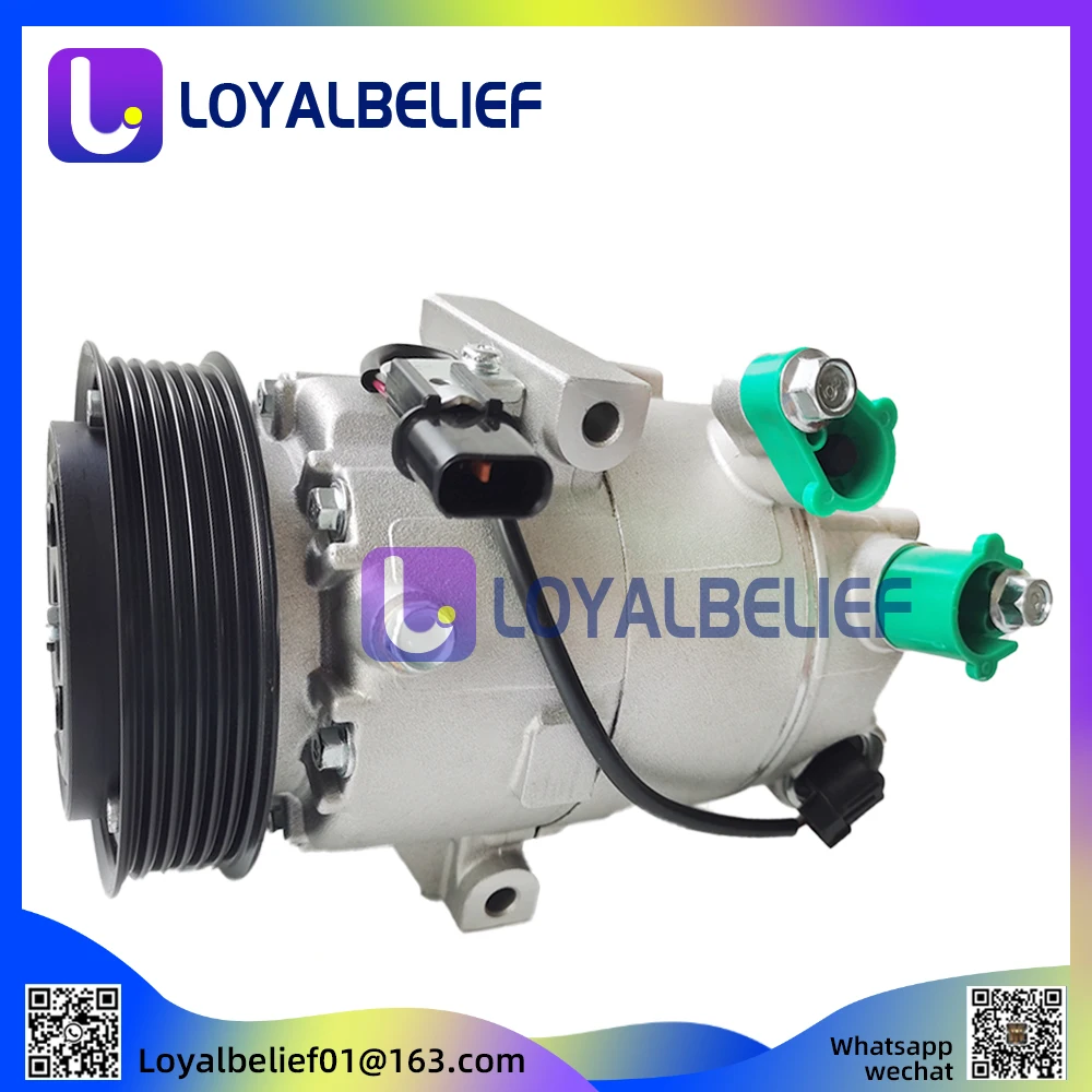 

Loyalbelief VS-16 VS16 Auto Air Cinditioner AC Compressor For Kia Carens IV 2.0 GDI 8FK351272-341 97701-A4200 97701A4200