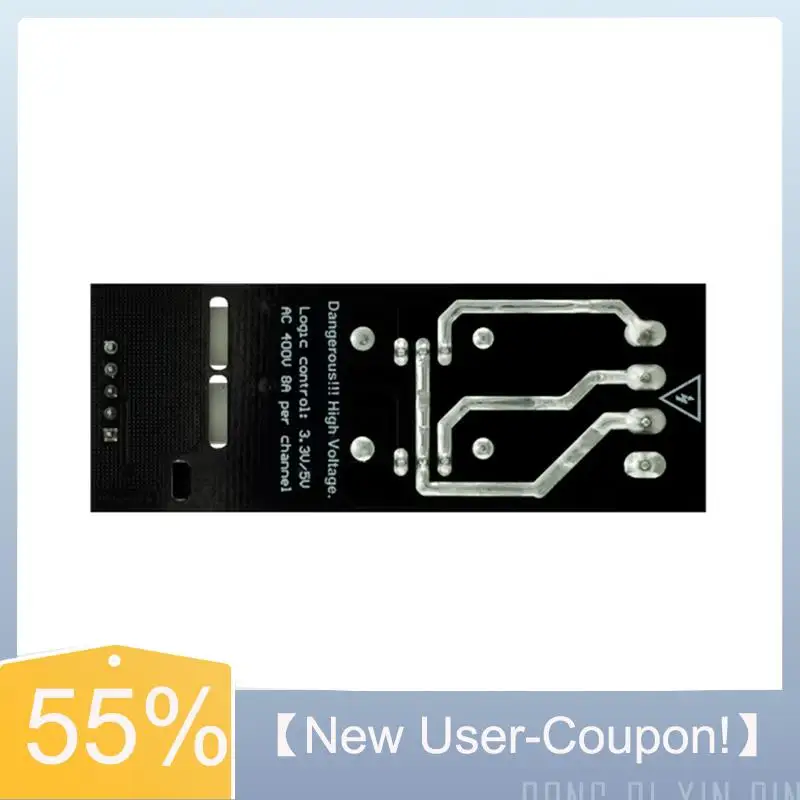 A81M New- AC Light Dimmer Module 2 Channel 3.3V/5V Logic Module AC 50/60H 220V/110V Light Dimmer Module