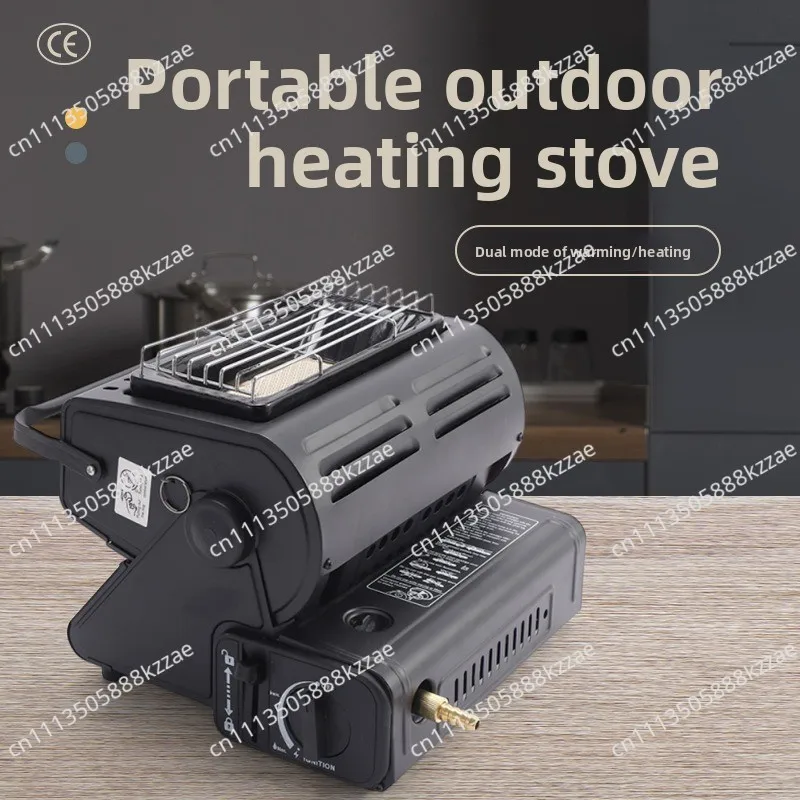 Multifunctional Heating Dual-purpose Cassette Furnace Practical Small Portable Cassette Furnace Outdoor Portable Heating Furnace