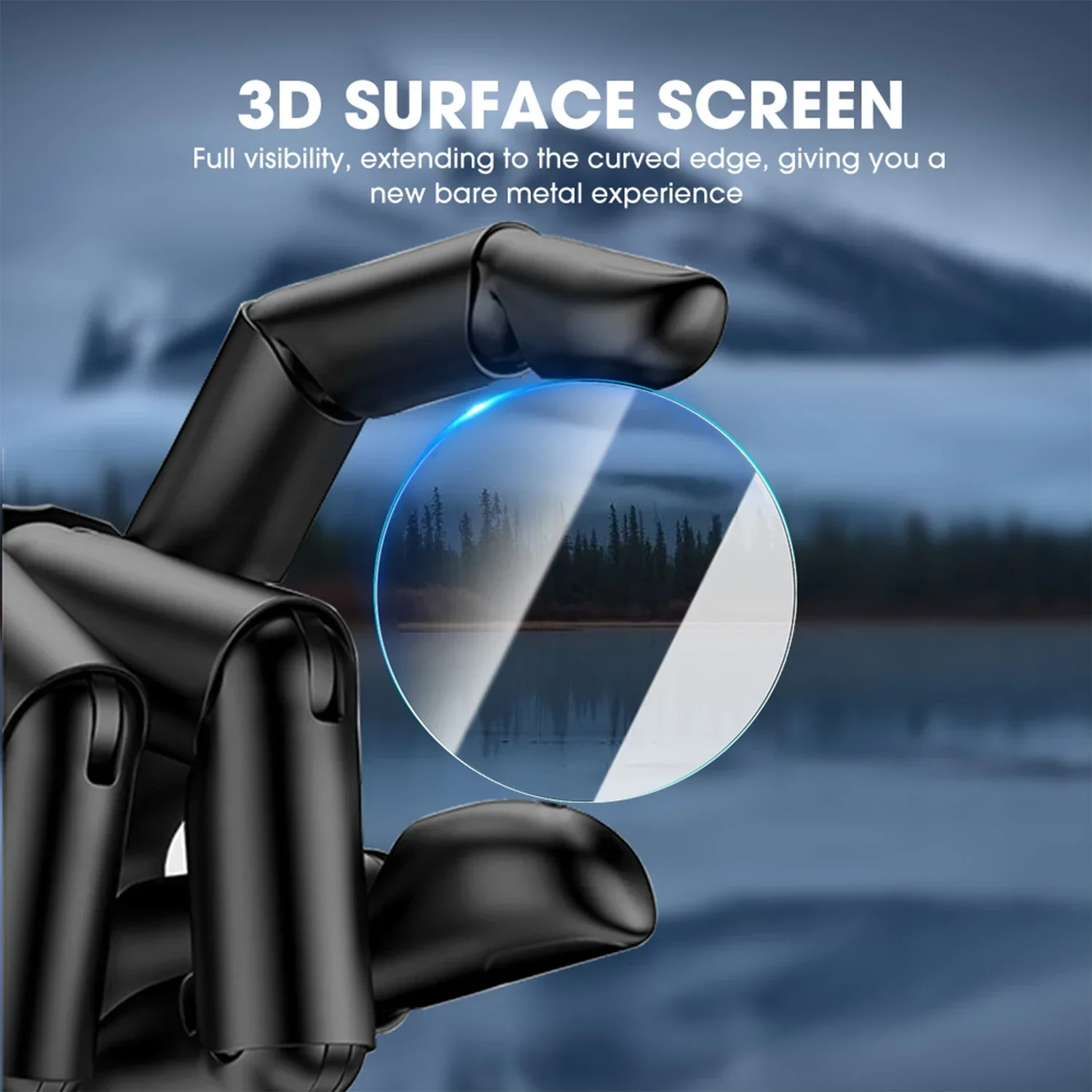 Vetro temperato facile da installare per Garmin Fenix ​ ​ 8 Pellicola protettiva per schermo antigraffio HD da 43/47/51 mm per Garmin Fenix ​ ​ 8