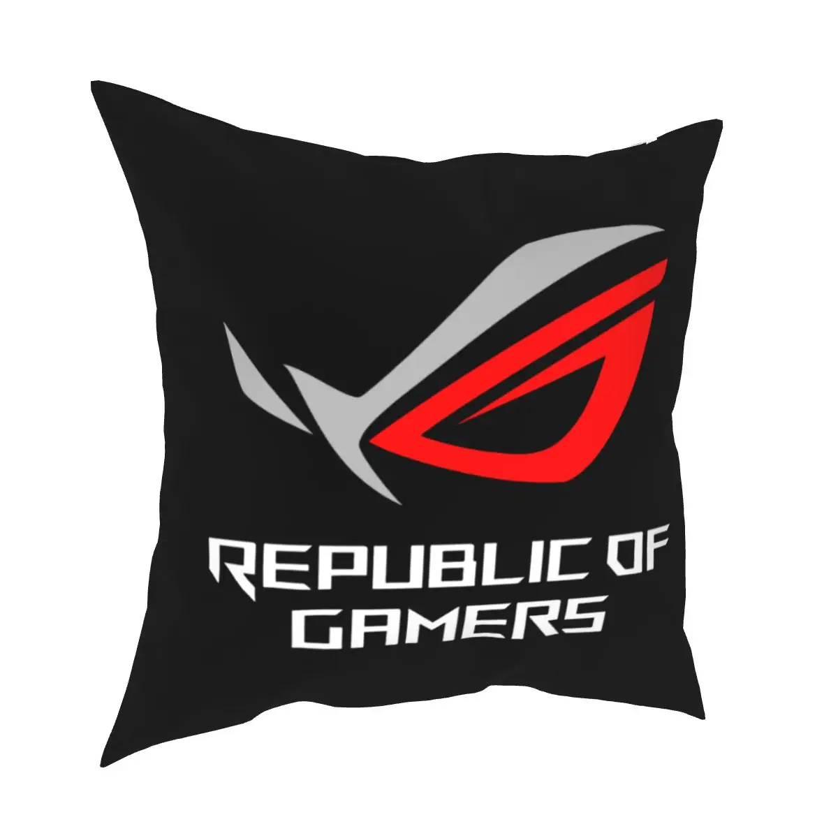 Thick Asus Rog Republic Of Gamers The Choice Of Champions Pillowcase Throw Pillow Cover Decorative