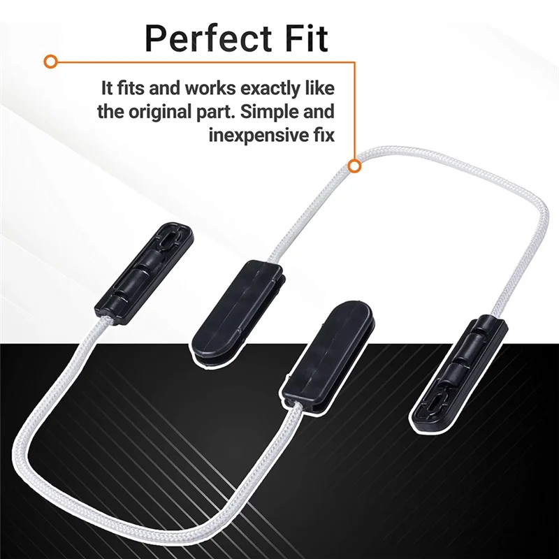 PORK-Dishwasher Door Hinge Cable For Dishwasher-4933DD3001B,4933DD3001A,2Pack Fits For Most Dishwashers