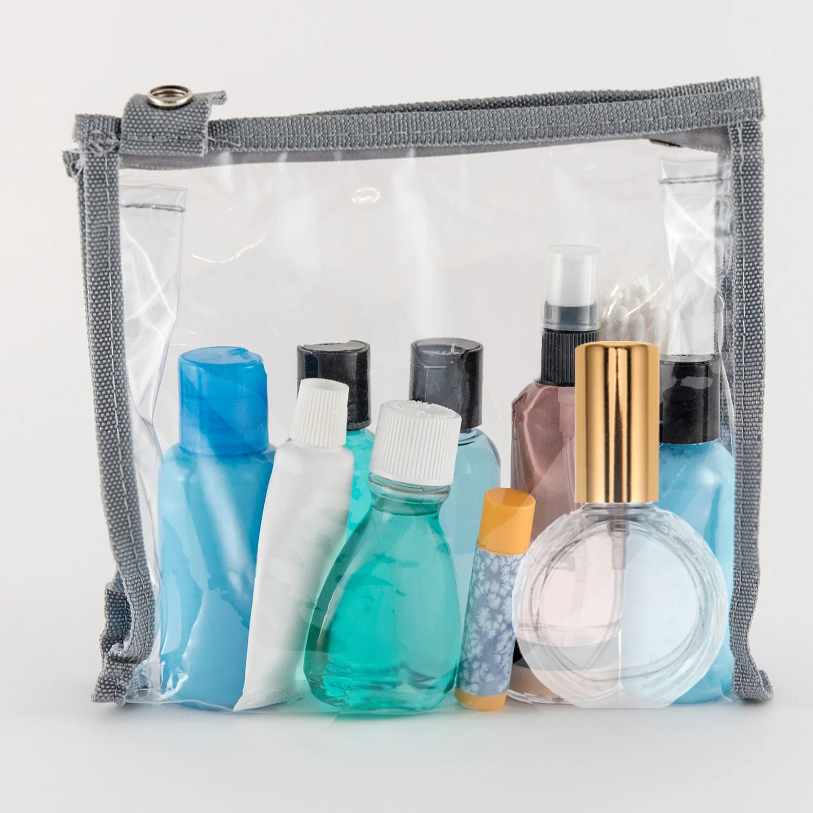 10 Uds botella de Perfume de vidrio atomizador de viaje recargable botellas de Spray con tapa de aluminio Mini botella de Spray vacía para fragancia