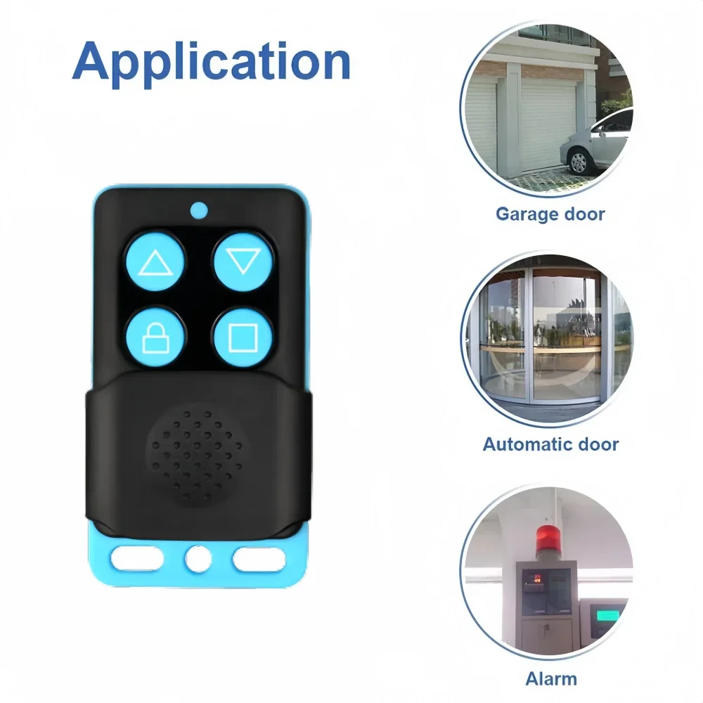 300-868Mhz RF Duplicator Remote Control Auto Copy Remote Control Fixed Code 433mhz 315Mhz Wireless Remote For Gate Garage Door