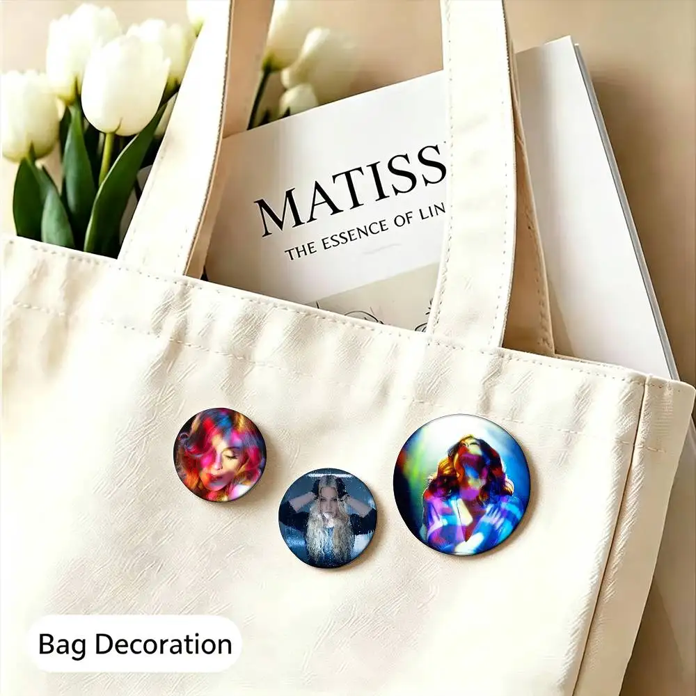 M-Madonna Confessions I Feel So Free  Custom Enamel Pin Badges 25mm 32mm 44mm 58mm Backpack Hat Decor Toys Gifts