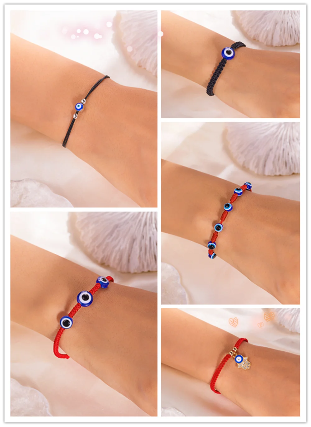 Turkey New Blue Evil Eye Bracelet Men Women Adjustable Woven Bracelet Lucky Prayer Jewelry Gift