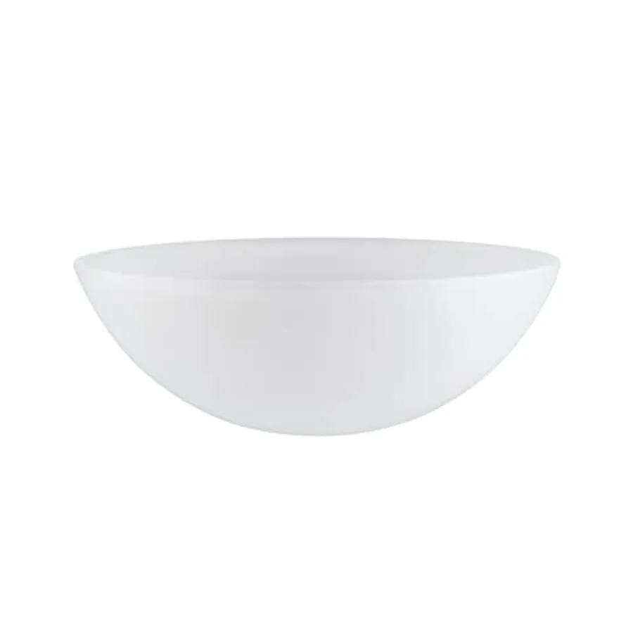 

23518-11 Frosted Replacement Glass Shade for Medium Base Socket Torchiere Lamp Swag Lamp and Pendant and Island Fixture 10-3/8"