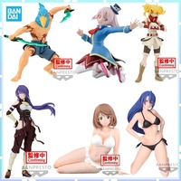 Bandai Original Banpresto Anime Shangri-La Frontier Oikattso Sunraku Emul Arthur Pencilgon Celestial vivi PVC Action Figure Toy