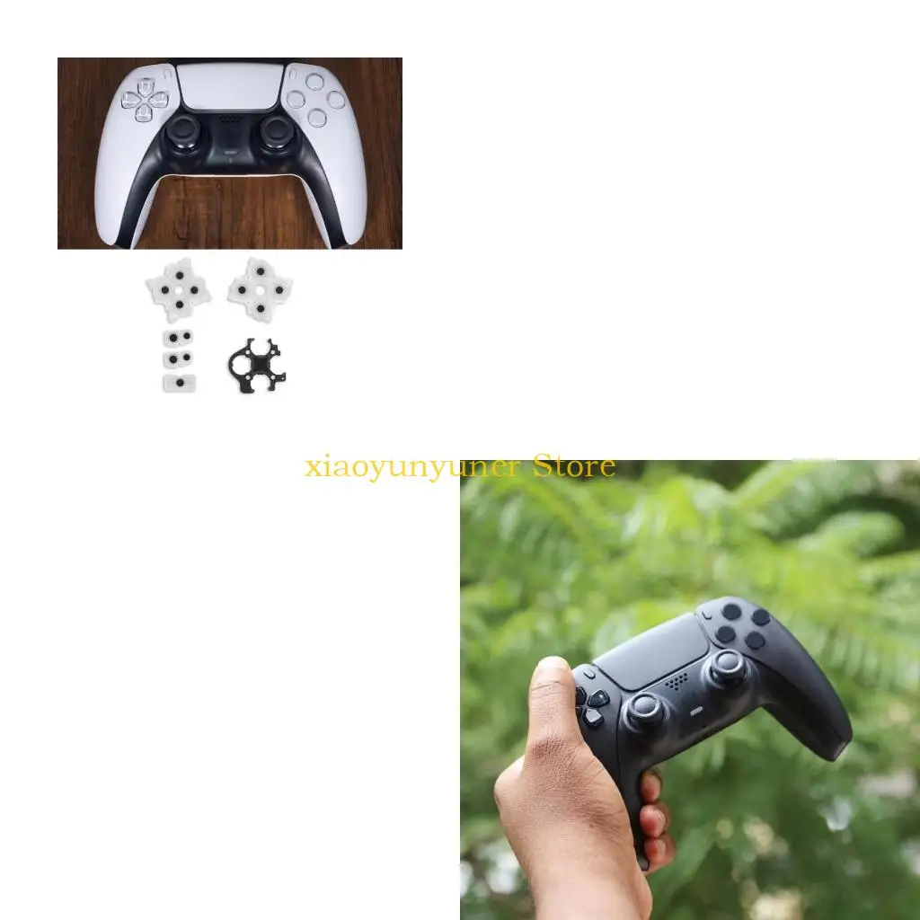 P9JB Controller Gamepad Silicone Conductive Adhesive Button Pad Keypads for  V1 V2