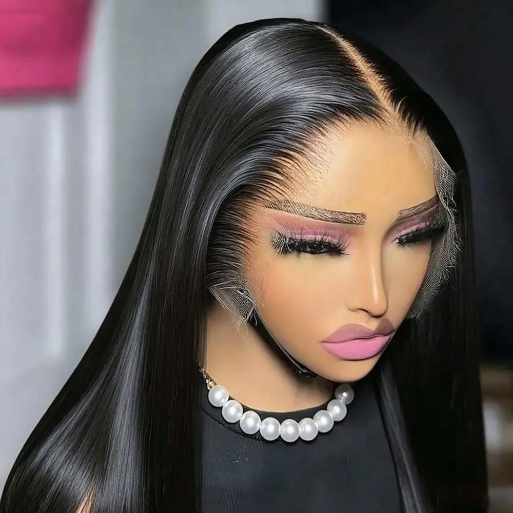 

13x6 HD Lace Frontal Wig Human Hair 250% Density Straight 13x4 Lace Front Wigs Human Hair Glueless Wig Brazilian Human Hair Wigs For Women