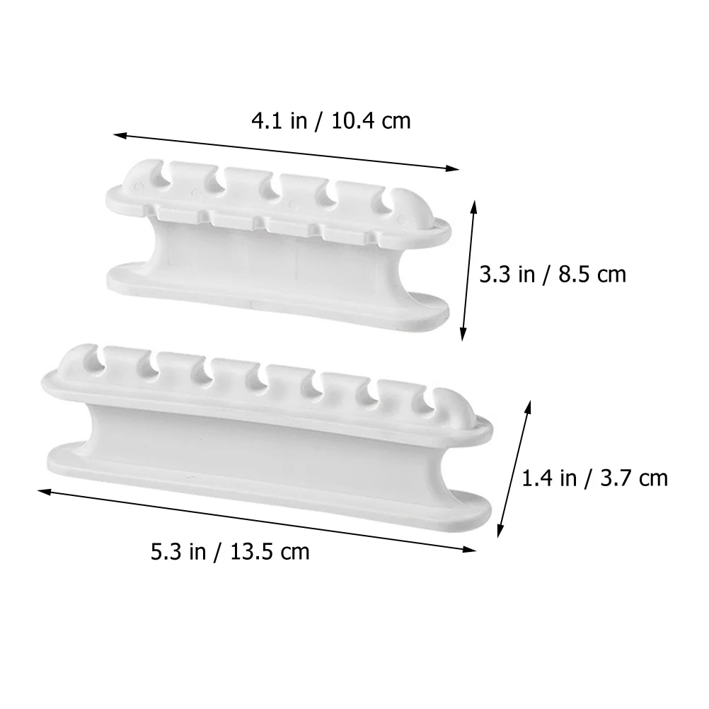 2pcs Cable Clips Adhesive Cord Organizer Wire Management Holder For Home Office Wall Usb Computer Cables Self-Adhesive