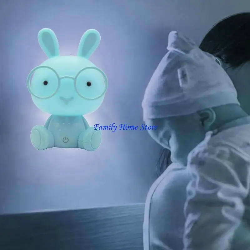 

P0UF Night Light Room Decoration Animal Toddler Night Lights Portable Bedroom Night