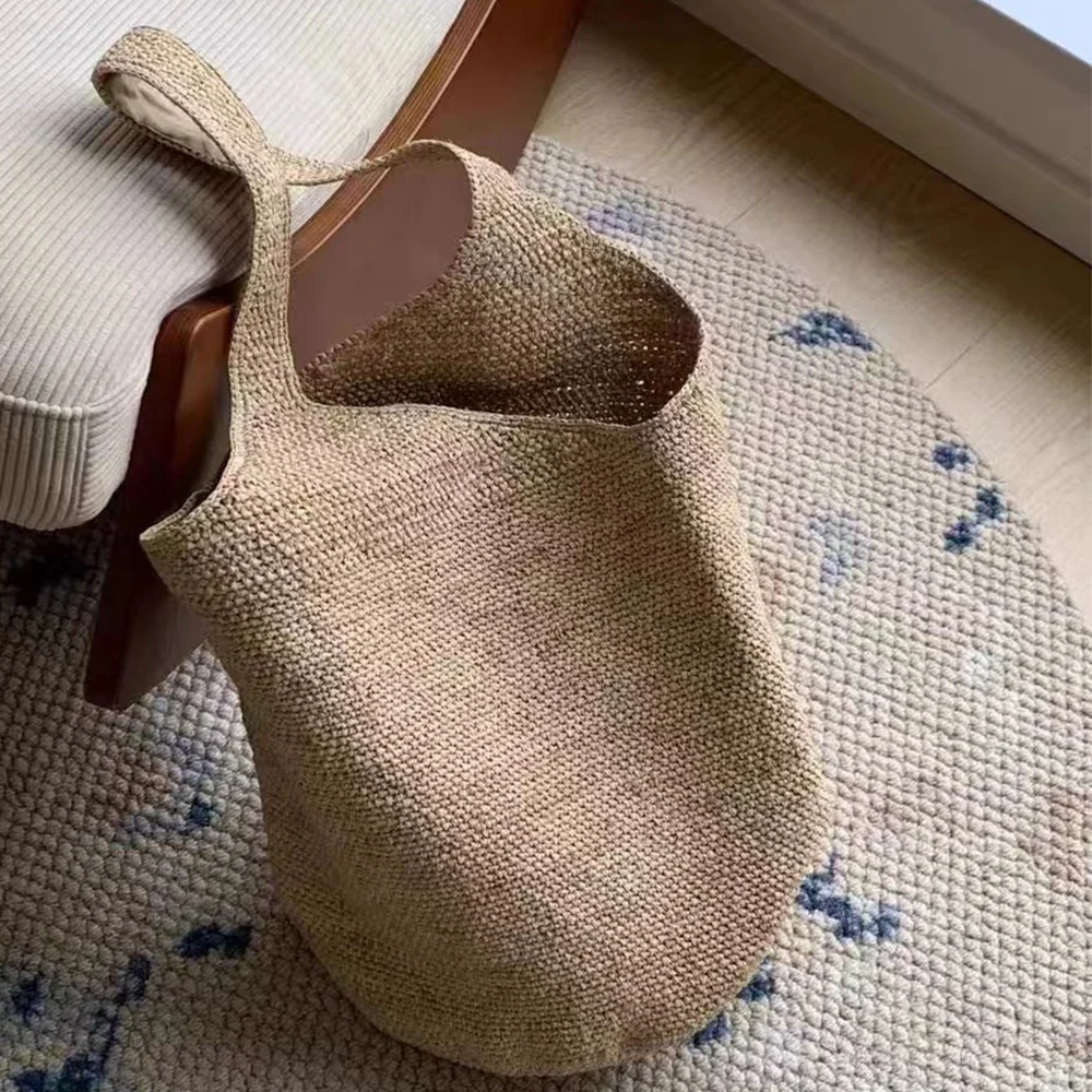 

Богемные пляжные соломенные сумки для женщин, сумка и кошелек, большая вместительная тканая сумка, летняя дорожная сумка на плечо, сумка-шоппер, новинка