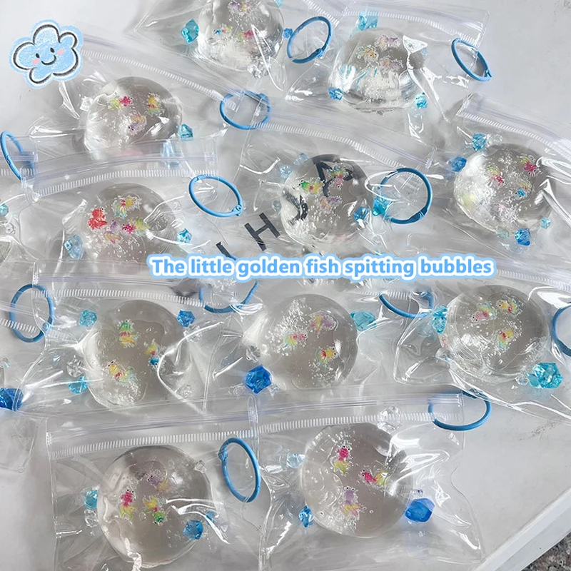 

Cartoon Animal Goldfish Pinch Toy Creative Super Soft Mud Squeeze Slow Rebound Toy Stress Relief Toys Keychain Bag Pendant Gifts