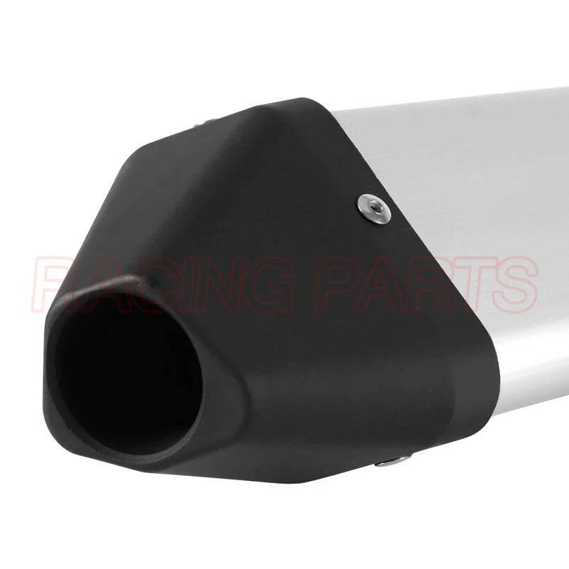 470mm Motorcycle Exhaust Pipe Turbo Tube Muffler With DB Killer For Yamaha Suzuki Ducati Kawasaki Honda Kymco Scooter Nmax Tmax