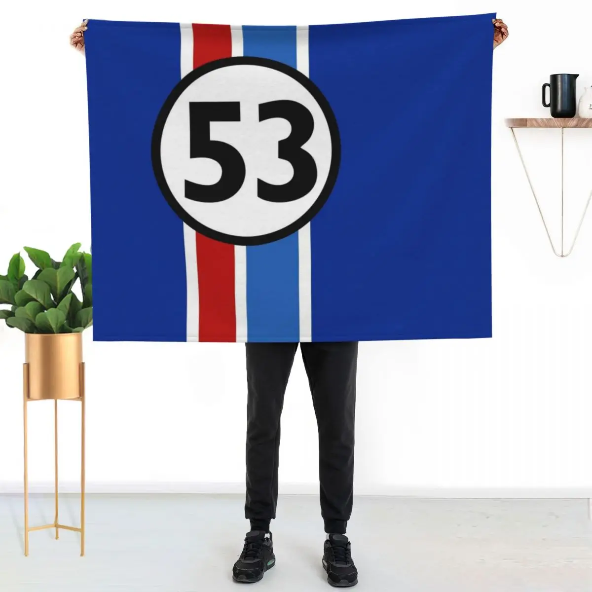 Herbie 53 Throw Blanket decorative Moving Fashion Sofas Single Kid'S Soft Blankets