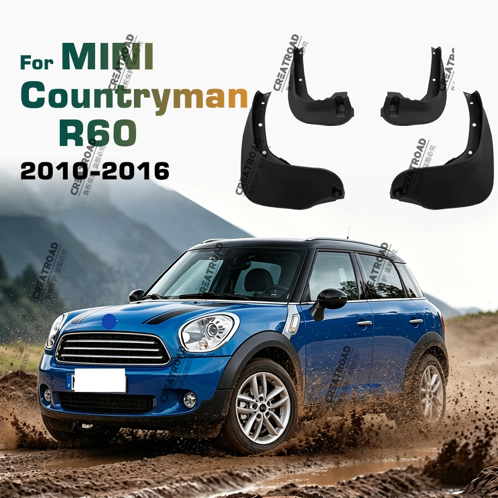 Für Mini Lands mann R60 Kotflügel Schmutz fänger Spritz schutz Kotflügel Schmutz fänger Autozubehör