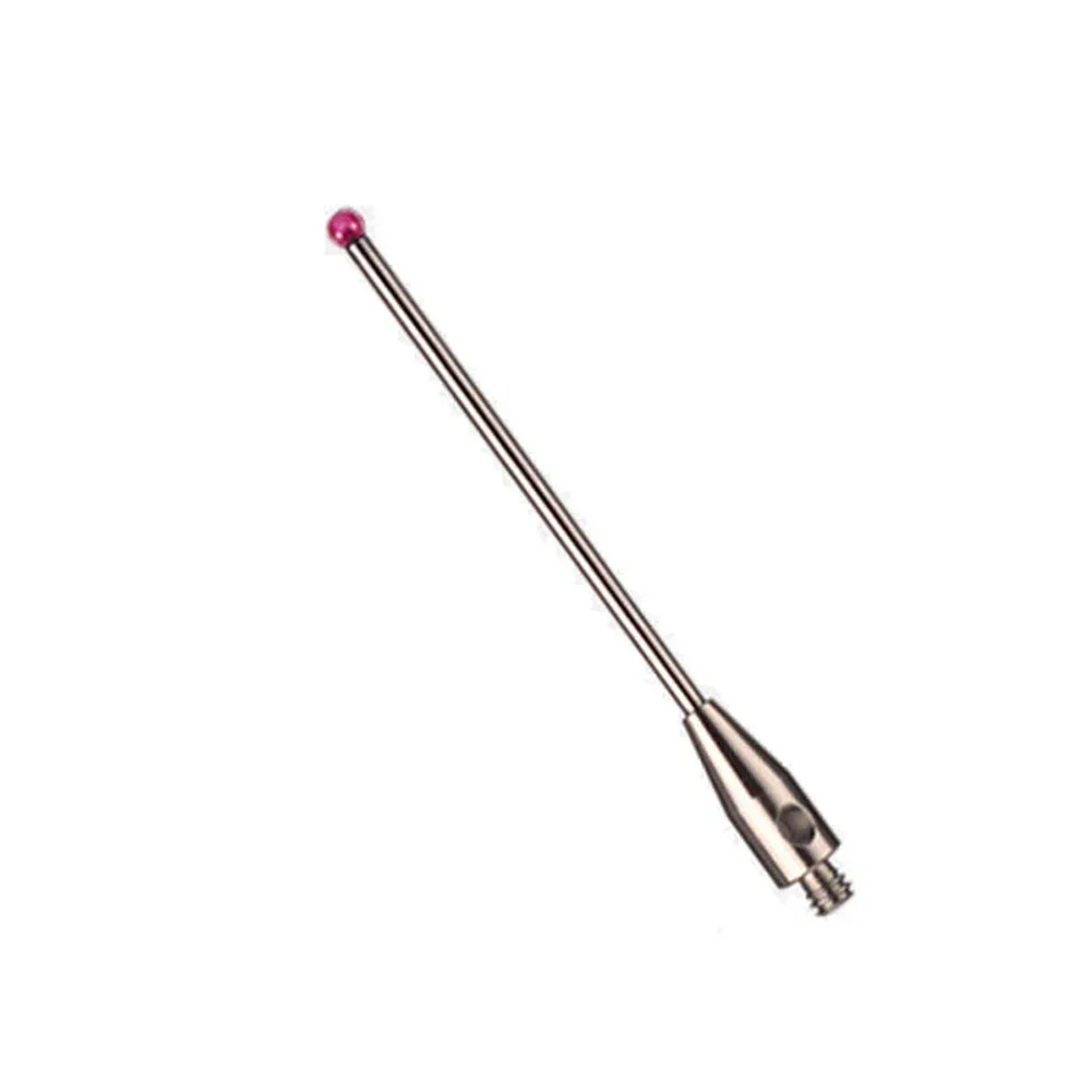 Straight Styli for Simple Inspections CMM Touch Probe M2 Thread 1 5mm Ru by Ball 30mm Tungsten Carbide Stem A 5003 0035