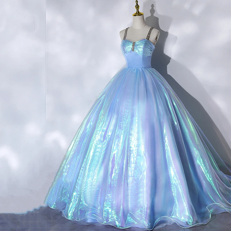 アメージング夜会服quinceaneraのドレスプリーツコルセットvestidoデ15スウィートシックスティーンドレス誕生日パーティーウエディングドレス2022新