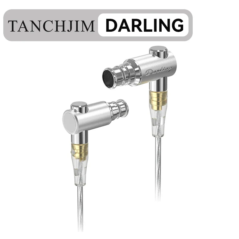 

TANCHJIM Darling HIFI in-ear Earphone 1BA+2DD Hybrid Technology with Detachable Cable