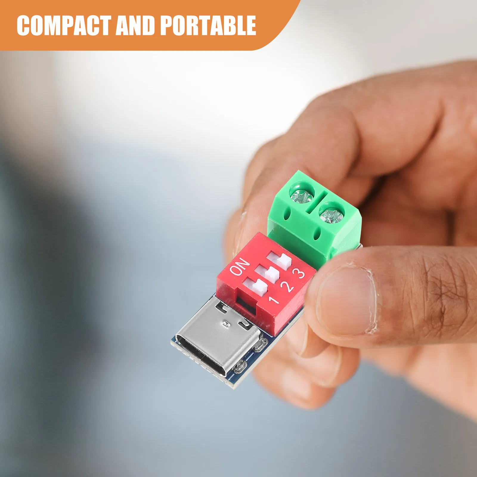 Qc Test Board Pd Fast Charging Module Adjustable Voltage Regulator Cnc Reduction