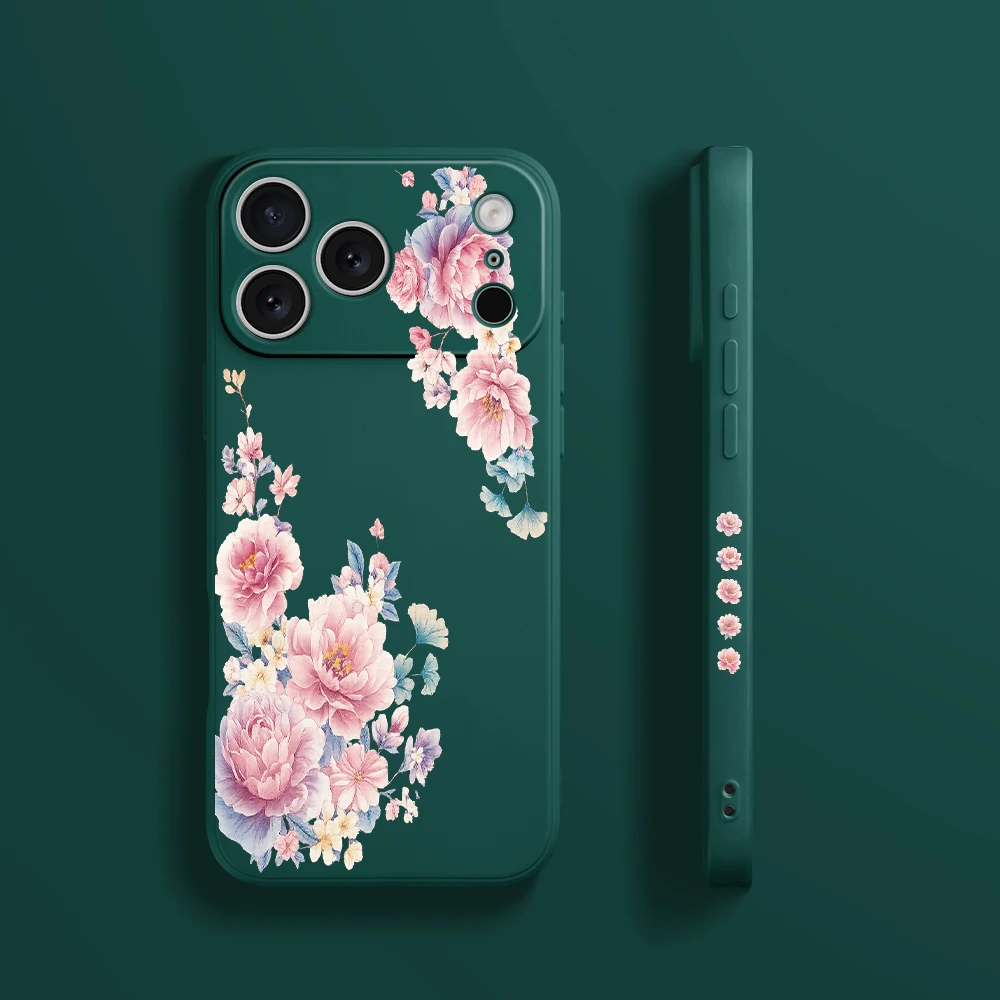 حافظة لهاتف آيفون 17 ProMax 17 Air 1615 14 13 12 11 Pro Max XS Max7 8 Plus 16e 16 Plus غطاء من البولي يوريثان الحراري