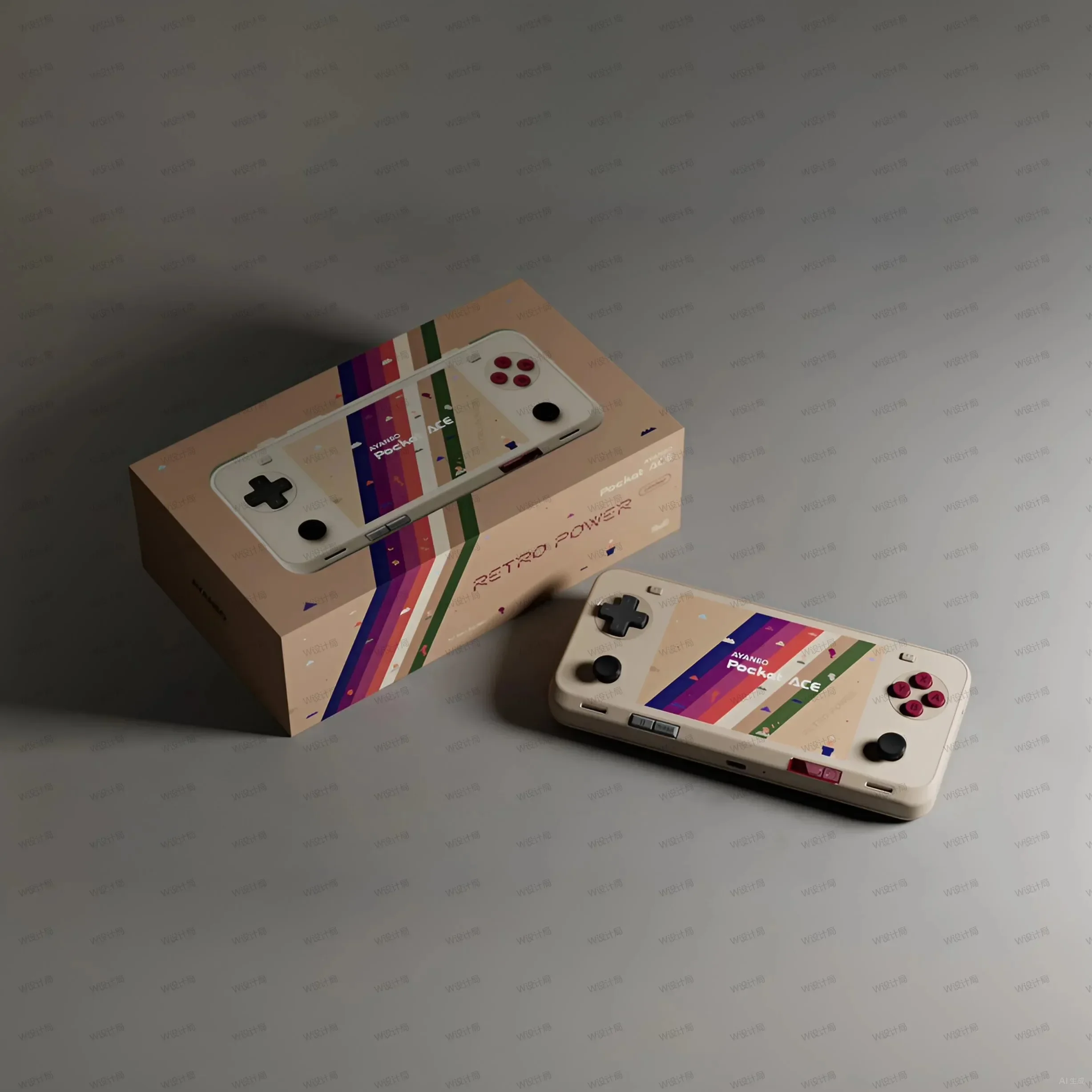 AYANEO Pocket ACE Game Console G3X Gen2 Long battery life 4.5-inch HD LCD screen Android Handheld Game Accessories Gifts