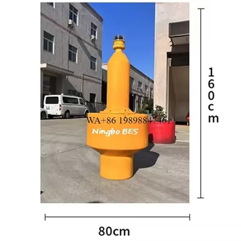 Wmwmnu Maintenance Free Solar Markings Plastic Beacons for Marine Navigation Buoys and Warning Beacons Marine Supplies