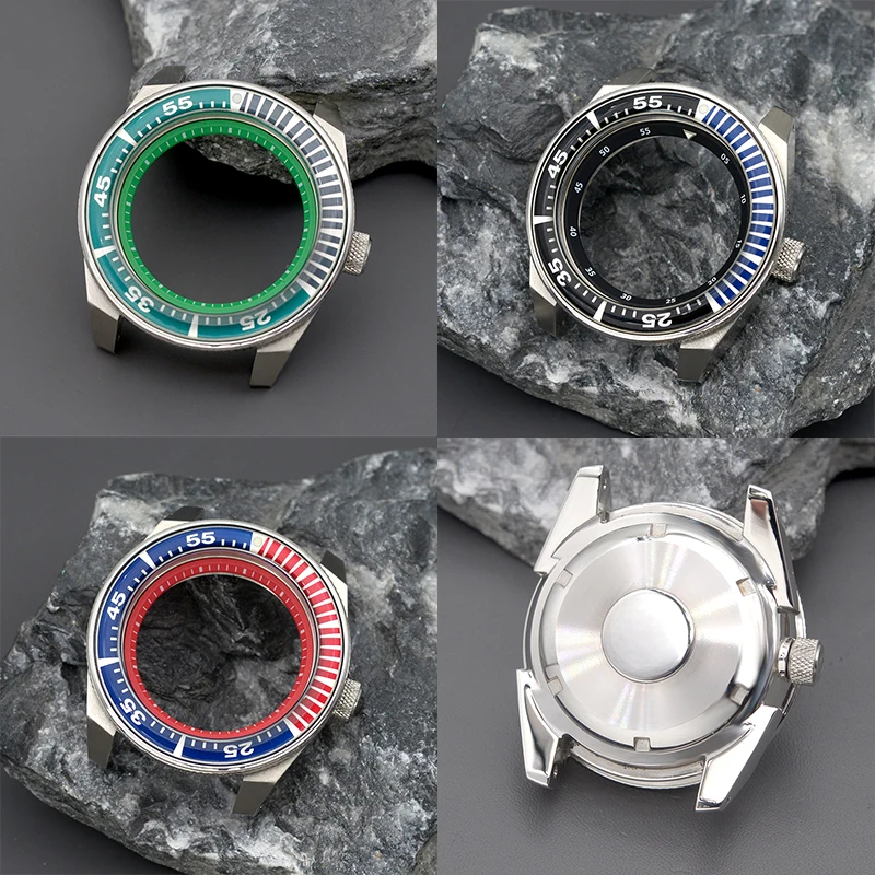

Watch Diving Case PROSPEX King Samurai Series Fit 4R35 4R36 NH35 NH36 Automatic Movement 200M Waterproof Stainless