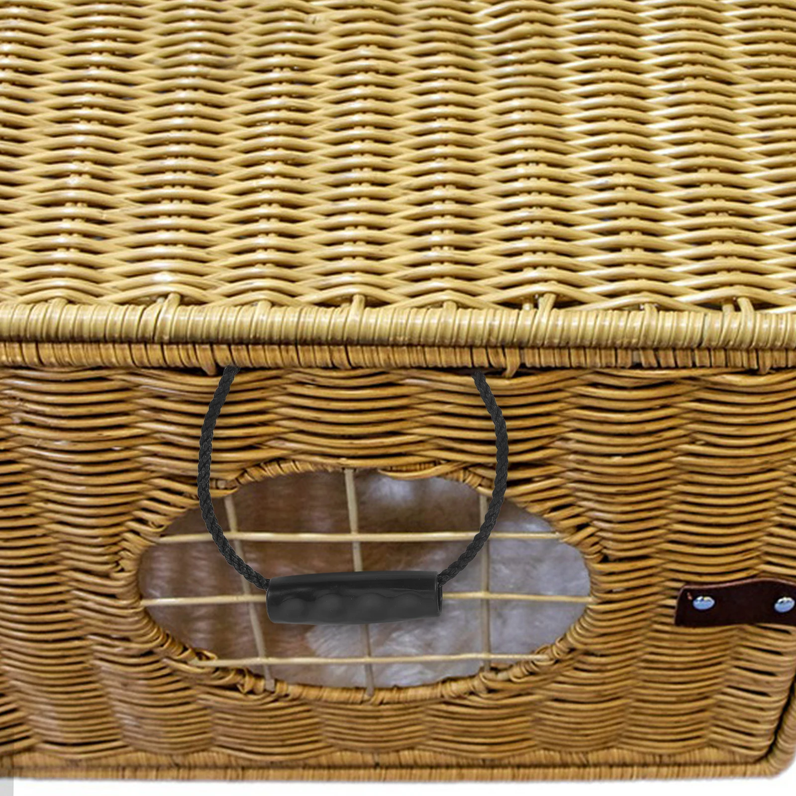 

2pcs Replaceable Bucket Grip Ropes Paper Bag Carrying Ropes Lightweight Cotton Rope Compact Sturdy Handle Wear-Resistant