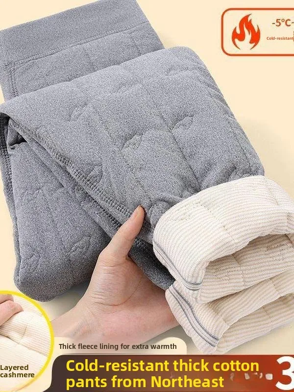 

Thiened зимние хлопковые брюки Fce для мужчин и женщин, домашняя одежда, теплые бархатные высокие эластичные длинные брюки, молодежные брюки