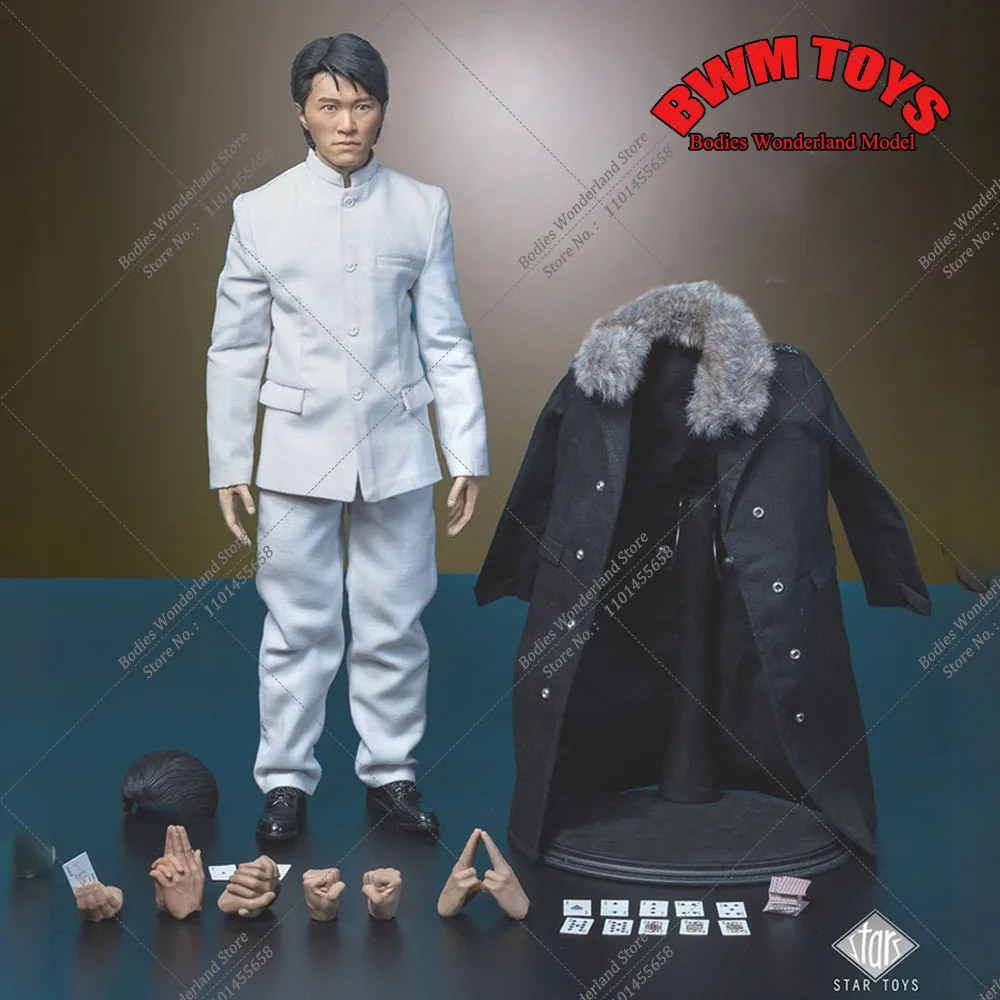 

STAR TOYS STT002 1/6 Collectible Male Soldier Asian Actors All For The Winner Stephen Chow Model Full Set 12'' Action Figure