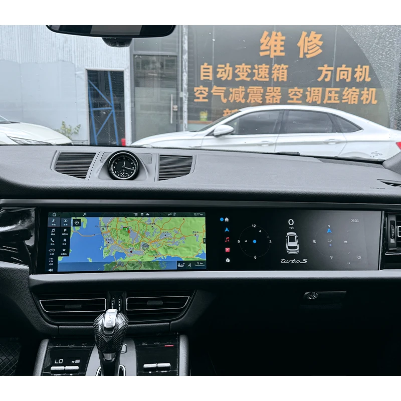 Upgraded Version for PAG Macan 2019-2024 New Condition Center Console Passenger Screen Control Navigation Multimedia Player