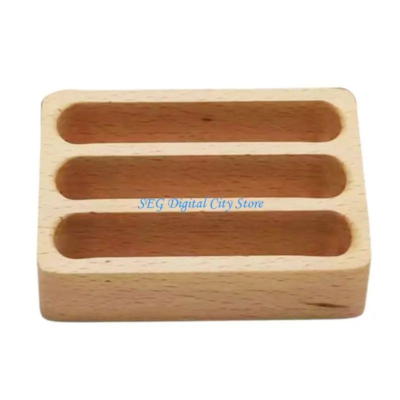 

U75B Business Card Holder Business Card Stand Postcard Holder Creative Business Card Display Rack for Office Tabletop