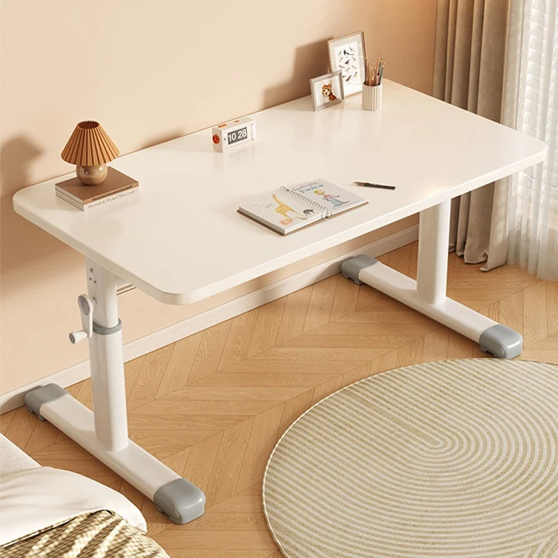 Adjustable Bedside Table Sofa Side Table Movable Lifting Bedside Desk Computer Desk Office Ergonomic Study Table Office Desk New