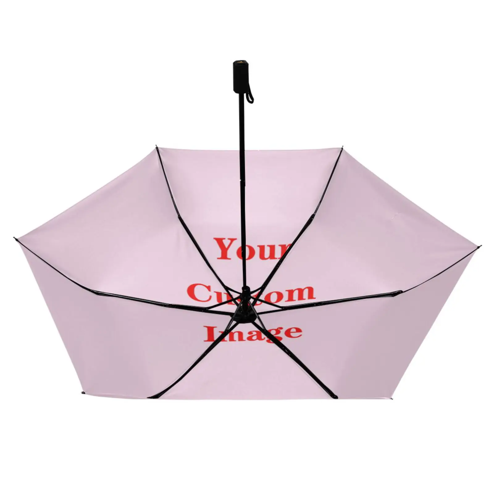 New Windproof Three-fold umbrella 6K Female Male Custom Pattern High Quality Business Umbrellas Women Parasol