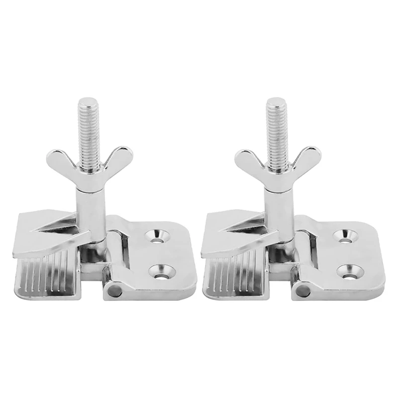 2PCS Silk Screen Printing Metal Butterfly Frame Hinge Clamp DIY Hobby Tool