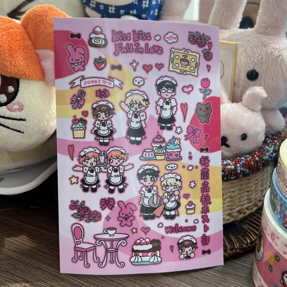 High quality cute cartoon sticker