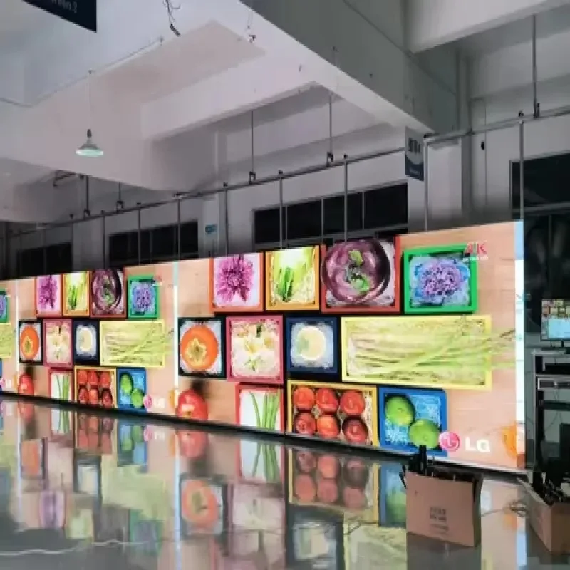 Indoor LED Display Module With Cardboard Wooden Carton Flight Case Packaging