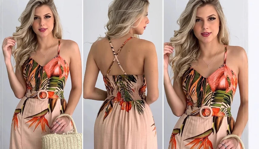 Mulheres cinta sem mangas decote em v cintura alta longo maxi floral flor vestido até o chão verão sexy