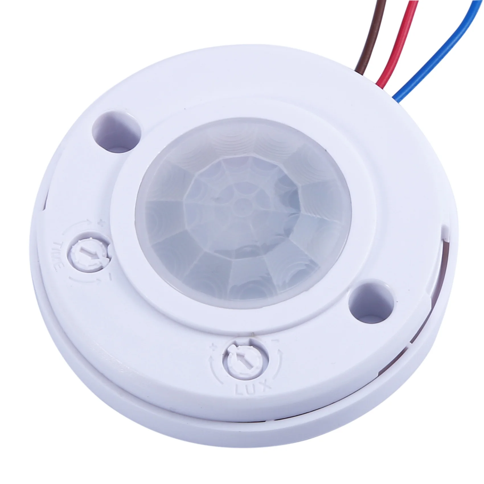 2X 110-220V Ceiling PIR Motion Sensor Light Switch 200W Ultra Slim Infrared Induction Adjust Time Delay Light Switch