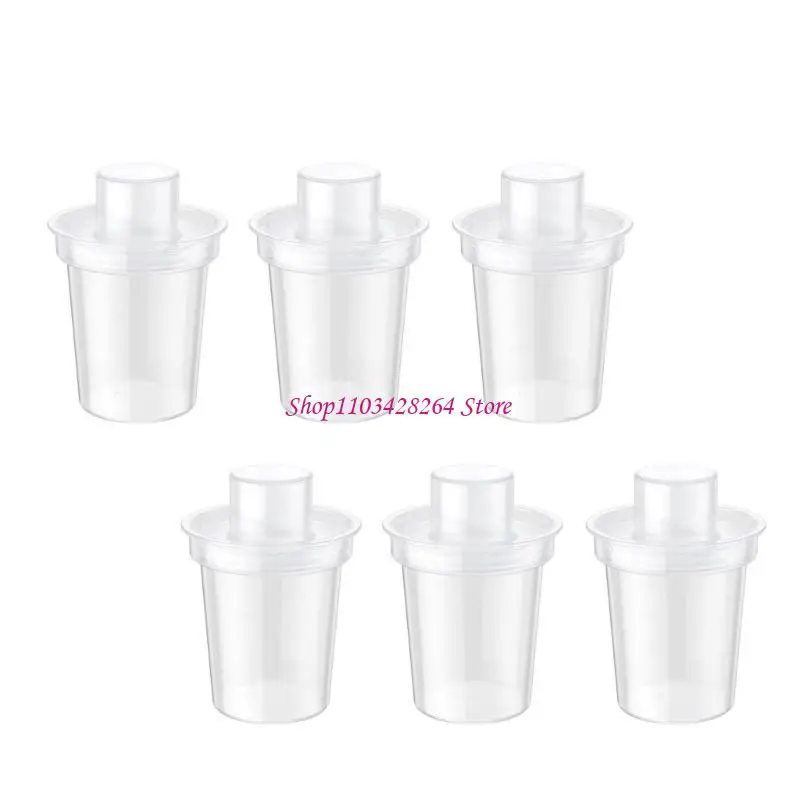 

Set of 6pcs Milk Powder Dispensers Reliable Storage Box Case 80ml Capacity