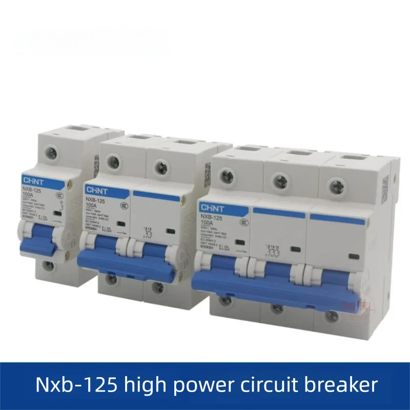 

CHNT Chint High Power Air Switch, Small Circuit Breaker NXB-125 80A 100A 125A