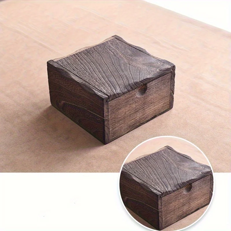 1Pc Wood Jewelry Keepsake Organization Decorative Antique Watch Box Jewelry Storage Box Trinket Organizer for Charms