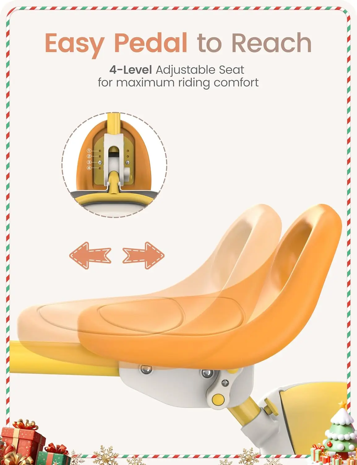 다채로운 조명 유아 삼륜차, 18 개월에서 5 세까지, 벨 달린 유아 자전거, 어린이 삼륜차, 2-5 세용 선물