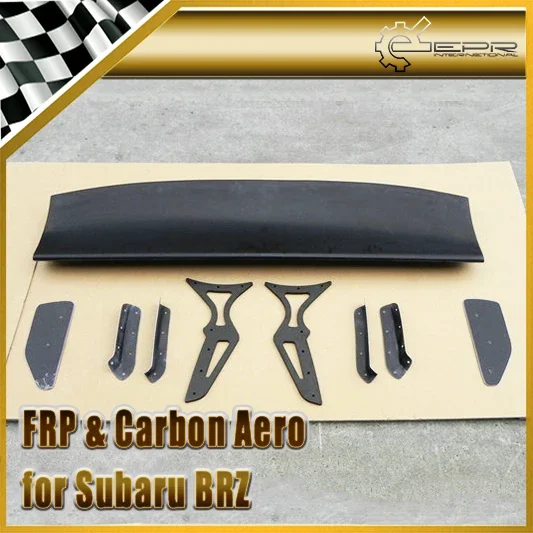 (Local in USA) For Subaru BRZ ZC6 Toyota FT86 GT86 ZN6 FRS FRP Fiber Glass Unpainted RB Style Rear Trunk GT Spoiler Wing Lip