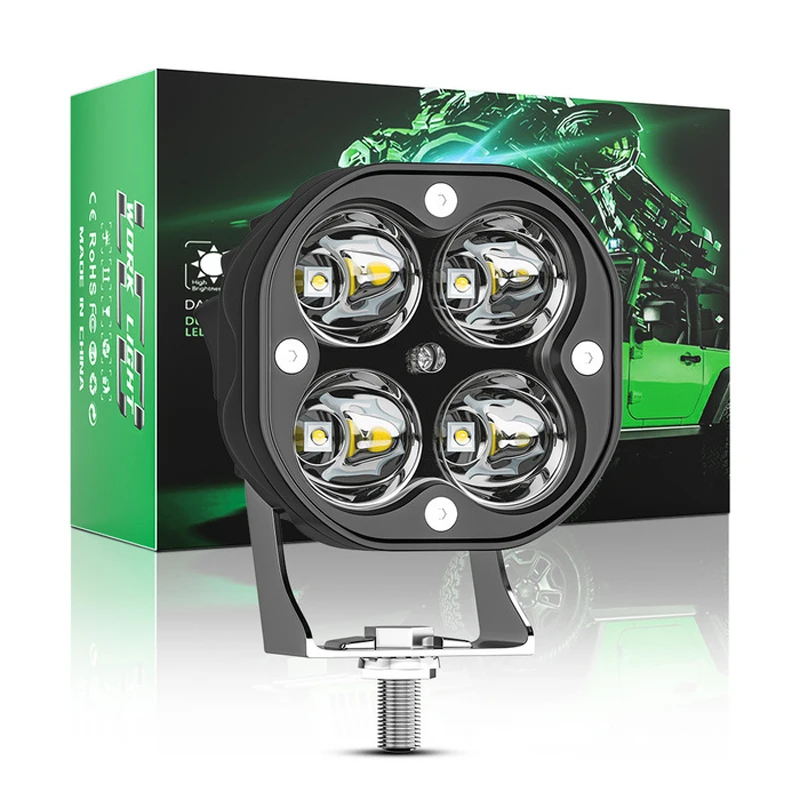 

4LED 25W LED Work Light Bar Off Road 12V 24V Spot LED Light Bar for Truck SUV 4WD 4x4 Boat ATV Jeep Tractor Fog Light