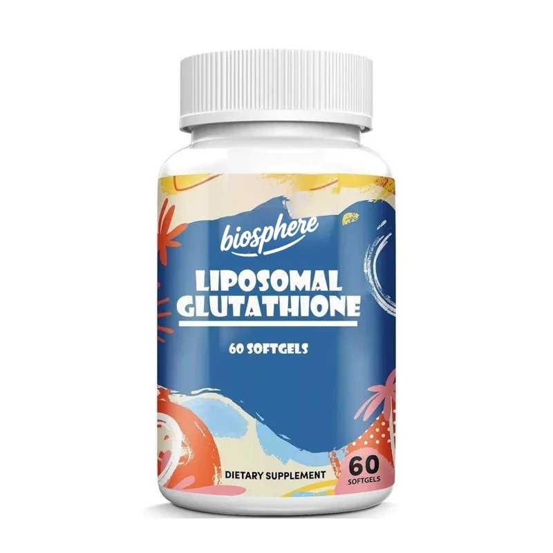 

2400MG Liposomal Glutathione, Containing Vitamin C, Milk Thistle, and Alpha Lipoic Acid, Main Antioxidants, Immune System